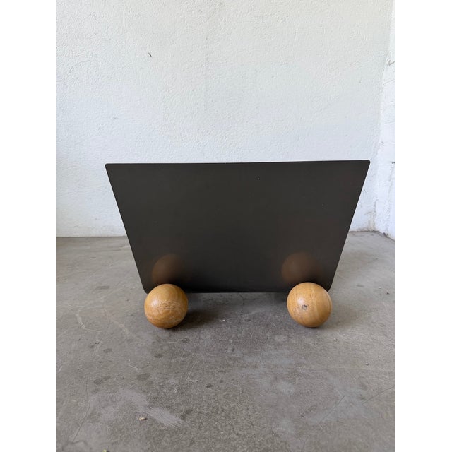 Postmodern Magazine Rack, 1980s For Sale - Image 16 of 18
