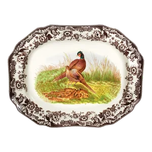 Spode Woodland Platter 19", Pheasant