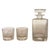 Vintage Decanter and Whiskey Glasses by Cristal De Reims, 1930, Set of 3 For Sale - Image 11 of 11