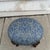 Wood Italian Baroque Walnut Stool with Fortuny Upholstery For Sale - Image 7 of 10