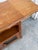 Vintage French Provincial Wood Server Cabinet With Drop-Leaf Top & Lattice Doors For Sale - Image 10 of 12