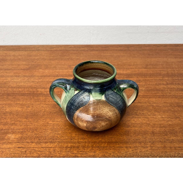 Ceramic Mid-Century German Studio Pottery Vase, 1960s For Sale - Image 7 of 16