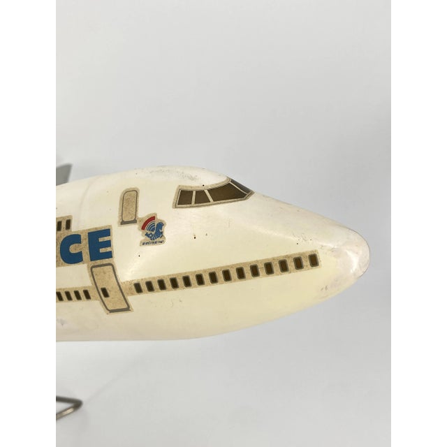 Metal Aircraft Model Boeing 747 Air France, 1970s For Sale - Image 7 of 16