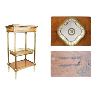 Side Table by C. Mellier & Co., London For Sale