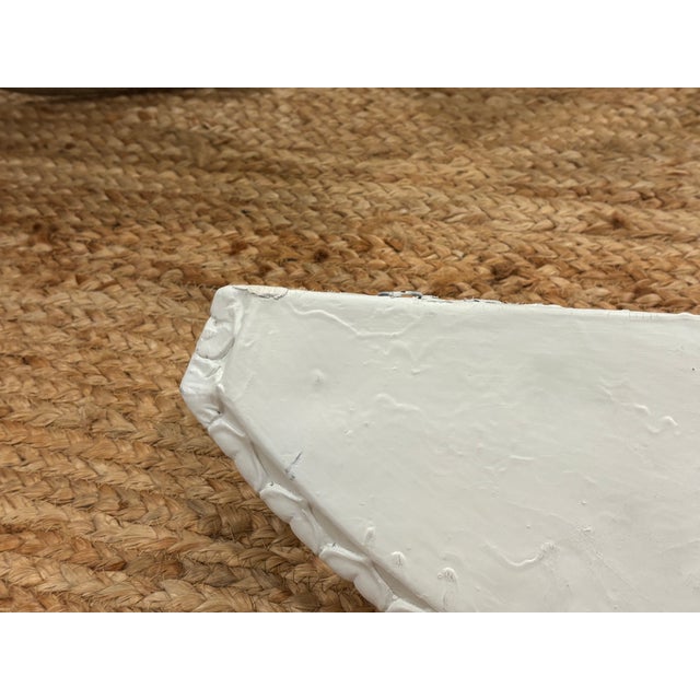 Vintage Neoclassical Architectural Plaster Wall Shelf For Sale - Image 14 of 16