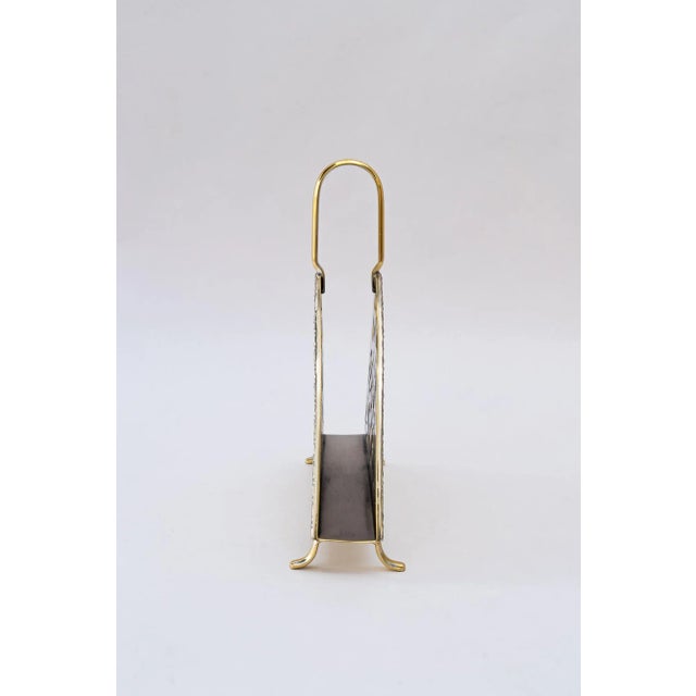 Brass Napkin Holder, Vienna, 1920s For Sale - Image 4 of 10