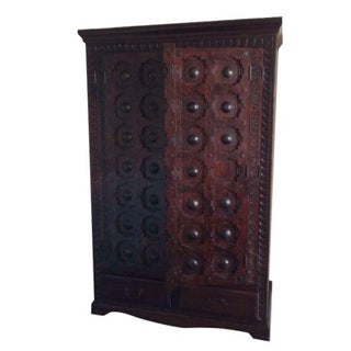 Armoire with Authentic Antique Spanish Hardware For Sale