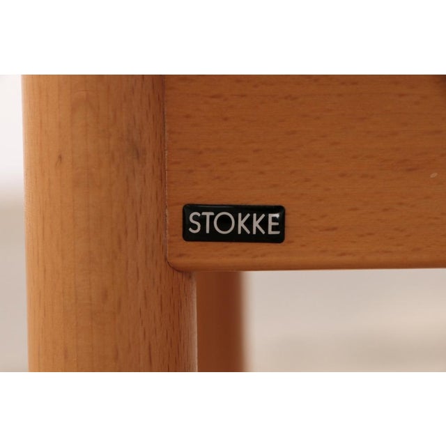 Large Table with Chairs by Peter Opsvik for Stokke, 1990s, Set of 9 For Sale - Image 12 of 18