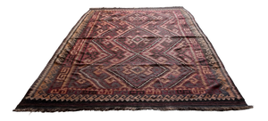 Vintage Middle Eastern Kelim Rug, 1960s