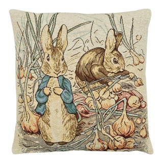 Peter & Benjamin Tapestry Cushion With Feather Filler - 33x33cm (13"x13") For Sale