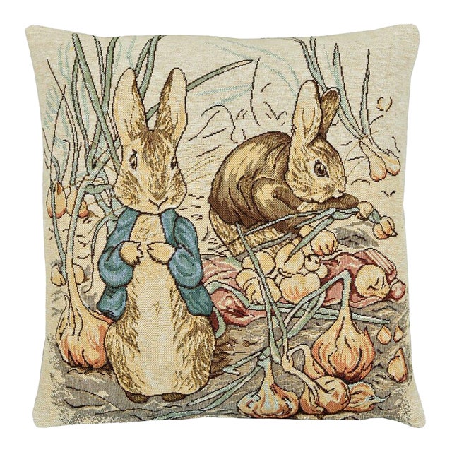 Peter & Benjamin Tapestry Cushion With Feather Filler - 33x33cm (13"x13") For Sale