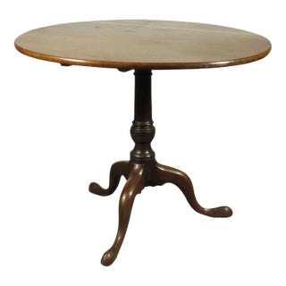 18th-C. Chippendale Tea Table For Sale