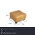 with this stool from Machalke, you're getting a cubic, upholstered piece of furniture with a clean, minimalist design. The...