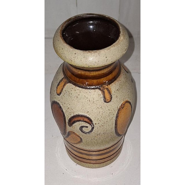 Vintage Ceramic Vase from Scheurich Keramik, 1970s, in Very Good conditions. Designed 1970 to 1979 This piece has an...