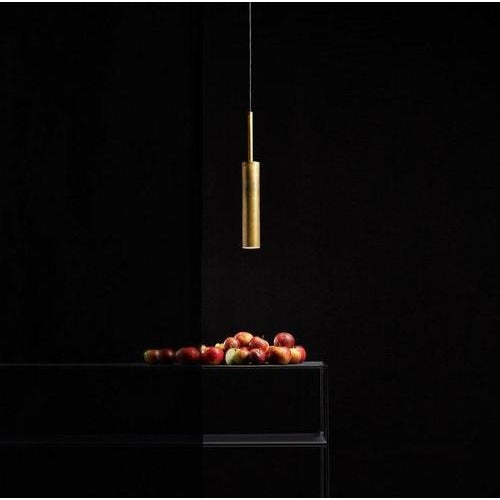 Large Black Brass Stav Ceiling Lamp by Johan Carpner for Konsthantverk For Sale - Image 6 of 7