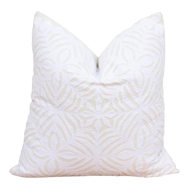 Lina Applique Pillow Cover For Sale