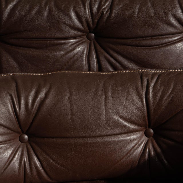1960s Chocolate Brown Danish Mid-Century Modern Armchair Attributed to Ellekær & Norell for Coja For Sale - Image 12 of 18