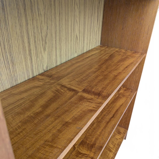Vintage Danish Modern Teak Bookcase With Adjustable Shelves For Sale - Image 13 of 15