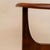 This Italian Mid-Century/Organic Modernist style coffee table features a tripod base sculpted from solid teak in a warm...