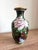 Vintage Chinese Black Cloisonné Enamel Peony & Butterfly Vase, 8" For Sale - Image 12 of 13