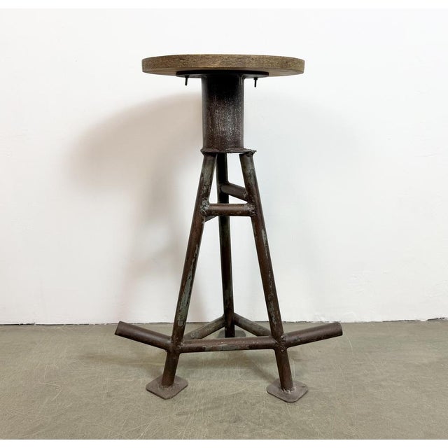 Industrial Workshop Stool, 1960s For Sale - Image 15 of 18