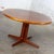 Mid-Century Modern Mid-20th Century Scandinavian Modern Round to Oval Teak Expanding Dining Table Attributed to Gudme Mobelfabrik For Sale - Image 3 of 12