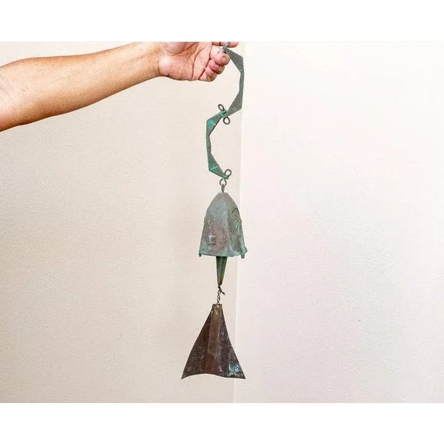 Mid-Century Italian Paolo Soleri Wind Chime Sculpture For Sale - Image 9 of 9