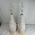 White Huge Custom Made Sea Shell Lamps - a Pair For Sale - Image 8 of 11