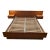 MCM Danish Teak Platform Queen Bed For Sale
