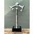 Vintage Modernist Chrome Table Lamp After Robert Sonneman For Sale - Image 12 of 12