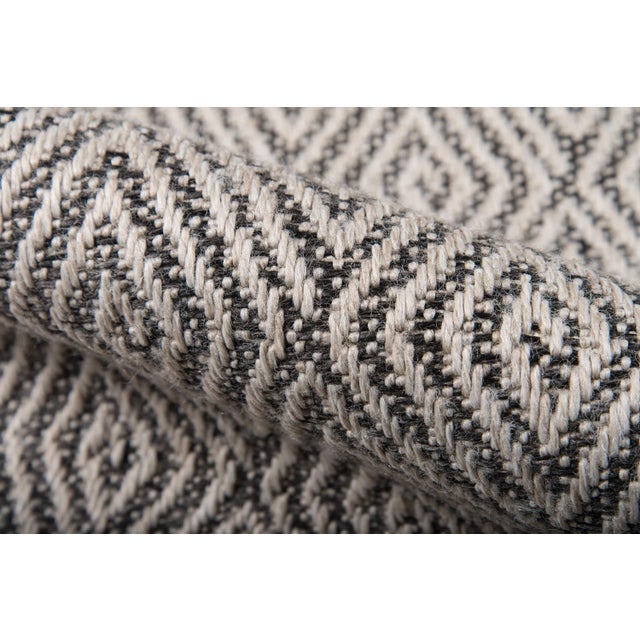 Erin Gates Erin Gates Downeast Wells Charcoal Machine Made Polypropylene Runner 2' X 10' For Sale - Image 4 of 9