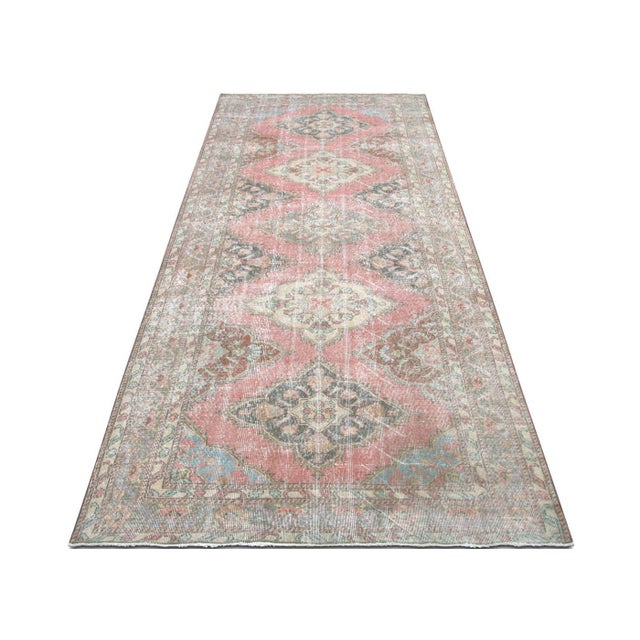 1960s 1960s Turkish Oushak Rug For Sale - Image 5 of 6