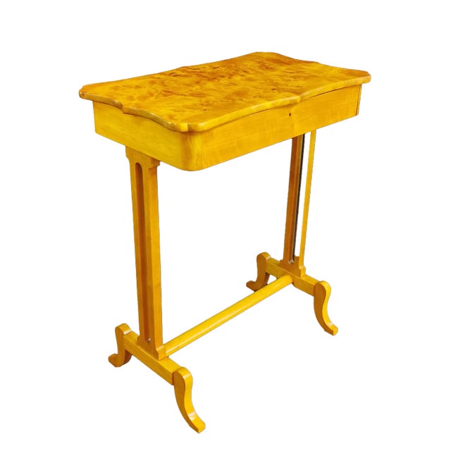 Side Table with Biedermeier Style Drawer, 1890s For Sale