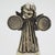 Silver Vintage Italian Silver Brandimarte Silversmith Angel with Instrument Bell, Florence, 1980s For Sale - Image 8 of 15