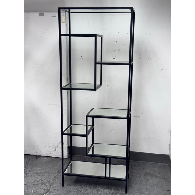 Metal Coco Republic Haarlem Shelving Unit For Sale - Image 7 of 12