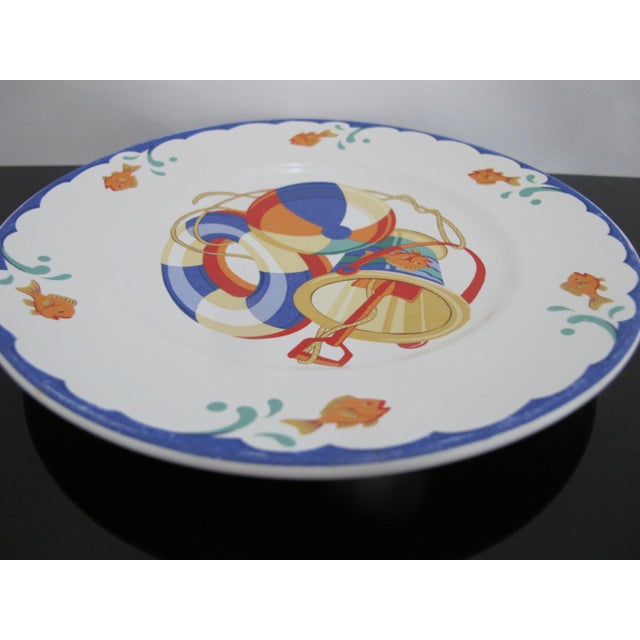 Tiffany and Co. Tiffany & Co Seashore Child's Bowl Plate & Cup Coastal Set of 3 For Sale - Image 4 of 13