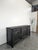 Rustic Sideboard with Black and Gilt Highlights, in Very Good conditions.