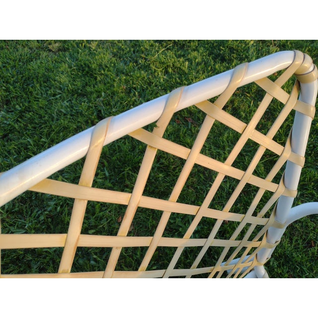 Mid 20th Century Vintage Brown Jordan Tamiami Table & 4 Chairs For Sale - Image 5 of 8