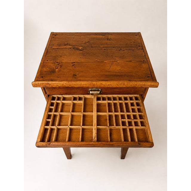 French Printers Cabinet with 7 Drawers, 19th Century For Sale - Image 5 of 8