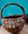 1960s Rustic Buttocks Basket, Red God's Eye For Sale - Image 11 of 11
