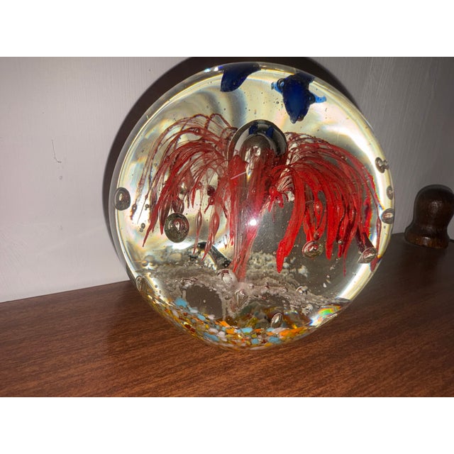 Murano Glass Paperweight, 1950 For Sale - Image 4 of 9