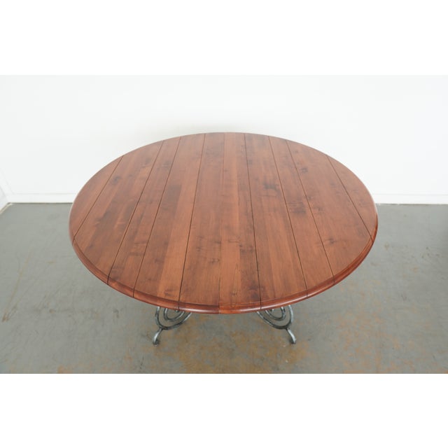 Ethan Allen Vintage Ethan Allen Legacy Collection Dining Set (Set of 7) For Sale - Image 4 of 17