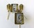 Wall Lights Torches, 50s, Brass, Beige, Glass, 2 Set, 1950s, Set of 2 For Sale - Image 18 of 18