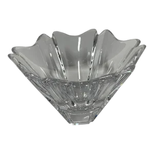 Mid 20th Century Orrefors Orion Crystal Bowl