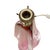 1960s Purple Pink Swirl Crystal Table Lamp from Val Saint Lambert, 1960s For Sale - Image 5 of 15