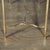 Brass Mid-Century Brass & Inset Vitrolite Top Accent Side Table W/ Fluted Detailing For Sale - Image 8 of 12