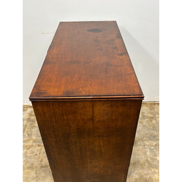 19th Century English Mahogany Chest of Drawers For Sale - Image 11 of 11