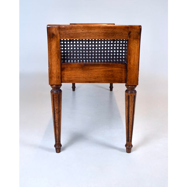 Baker Furniture Company Baker Furniture Louis XVI Style Window Bench For Sale - Image 4 of 8