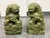 Design Plus Gallery presents a Pair of Jade Guardians Lions. This pair of stunning carved Jade guardian lions stand on...