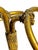Vintage Italian Gold Tole Freestanding Towel Ring Stand For Sale - Image 6 of 11